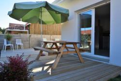Les Troènes : Maison Plage, deux chambres, jardin